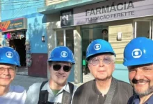 Diretor e autores de Tr&ecirc;s Gra&ccedil;as. Foto: Reprodu&ccedil;&atilde;o/Instagram