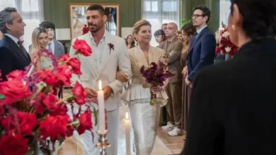 Casamento de Odete e C&eacute;sar em Vale Tudo. Foto: Divulga&ccedil;&atilde;o/Globo