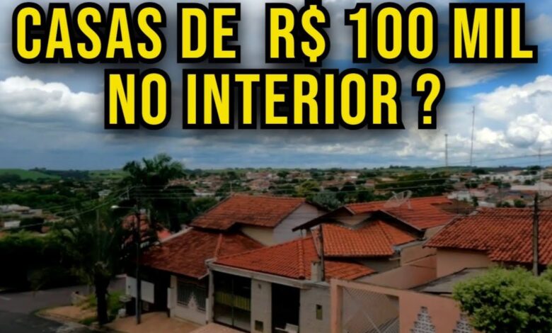 Descubra cidades brasileiras pouco conhecidas no interior de São Paulo, com casas a partir de R$ 100 mil e terrenos por R$ 40 mil, ideais para morar ou investir com qualidade de vida e bom custo-benefício.