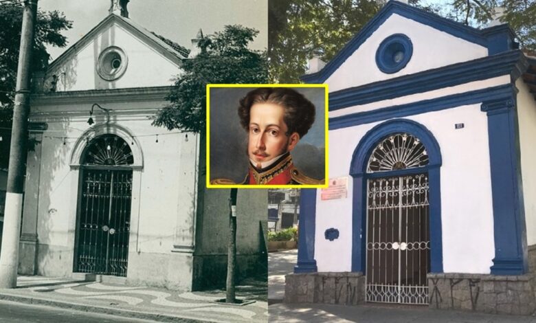 Capela da Boa Viagem, construída em 1814 em São Bernardo, é a mais antiga do ABC e recebeu Dom Pedro I antes da Independência.