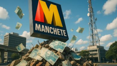 A ascensão e queda da Rede Manchete: a emissora que desafiou a Globo, mudou a televisão brasileira e sucumbiu sob dívidas milionárias.