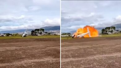 Aeronave Decola e Pouco Depois Cai e Expl0de na Região de S... Veja mais