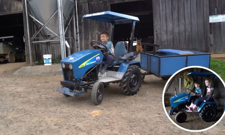 Agricultor reaproveita motor de Biz e constrói mini trator que funciona de verdade — presente inusitado para o filho viraliza nas redes