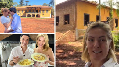 Ana Hickmann e Edu Guedes restauram fazenda de 185 anos