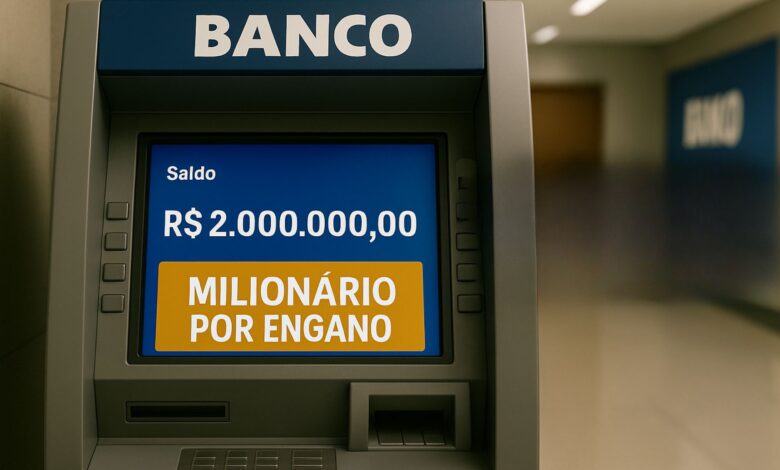 Corretor de Minas descobre R$ 2 milhões por engano na conta, aciona o banco e devolve tudo após susto milionário. Caso virou exemplo.