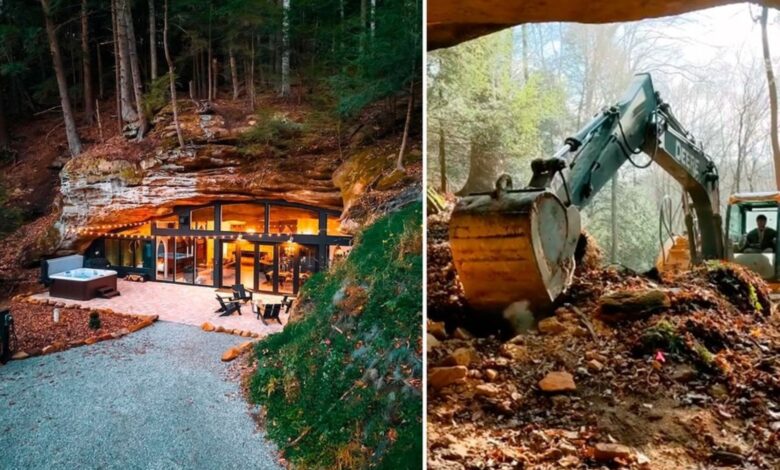 Caverna, Casa, Casa de luxo, casal