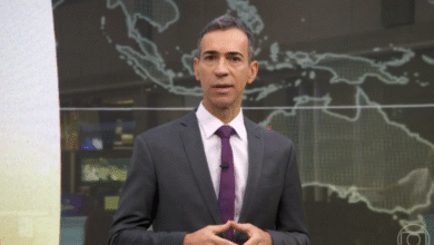 O que César Tralli fez ao vivo; Consequência foi imediata, ele não v... Ver mais