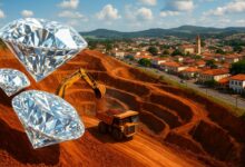Coromandel, em Minas Gerais, destaca-se pela mineração de diamantes e pelo PIB superior à capital, símbolo de prosperidade no interior do Brasil.