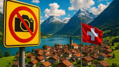 A cidade na Suíça Bergün/Bravuogn ganhou fama mundial após a suposta proibição de fotos, uma campanha de marketing que viralizou nas redes sociais e impulsionou o turismo na Suíça.