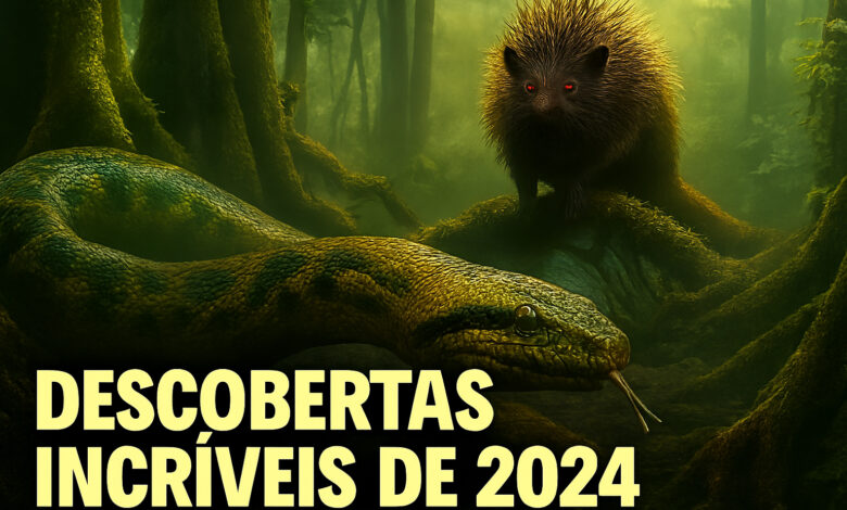 Com espécies inéditas como a anaconda gigante de 6 metros e o ouriço-vampiro, a lista das descobertas mais impressionantes de 2024 revela um planeta ainda cheio de segredos e criaturas nunca vistas pela ciência