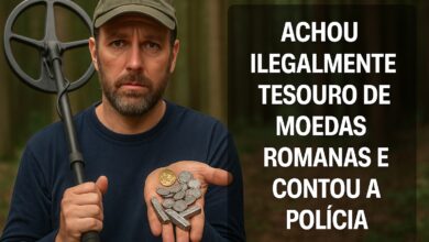 Tesouro de moedas, Moedas, Detector de metais