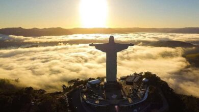 Cristo Protetor, Cristo Redentor, Estátua de Jesus