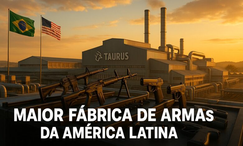 Com 22 mil m² e produção de mais de 1,5 milhão de armas por ano, a maior fábrica de armas da América Latina funciona 24h, exporta para mais de 40 países e transforma o Rio Grande do Sul em um polo global da indústria bélica