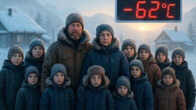 Família com 22 filhos vive em Oymyakon, o vilarejo mais frio da Terra, enfrentando -62 °C com estratégias únicas de sobrevivência.