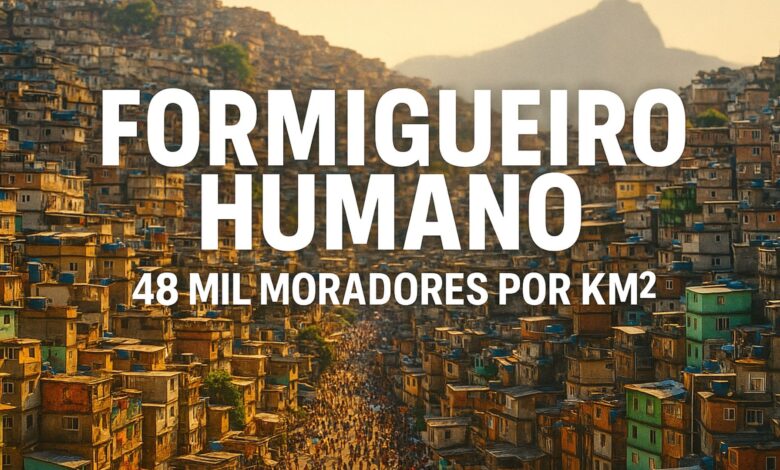 Maior favela do Brasil é apelidada de 'formigueiro humano' e concentra 48 mil moradores por km², segundo IBGE