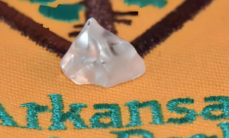Homem encontra diamante de 3,81 quilates em parque público dos EUA, avaliado em centenas de milhares de dólares, e transforma passeio casual em descoberta histórica