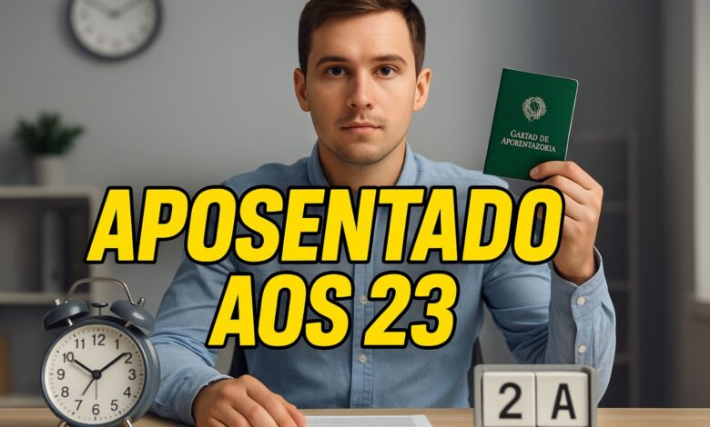 Jovem russo usa brecha na lei marcial e se aposenta aos 23 anos após 24 meses de trabalho, batendo recorde de aposentadoria precoce.