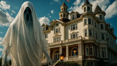 Em pleno Halloween, explore oito hotéis mal-assombrados que unem luxo, mistério e fantasmas em experiências únicas onde o medo se transforma em atração inesquecível.