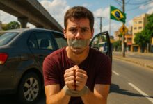 Jovem simula sequestro para extorquir pais, envolver a polícia e pagar dívidas de apostas em caso que revela padrão de extorsão familiar.