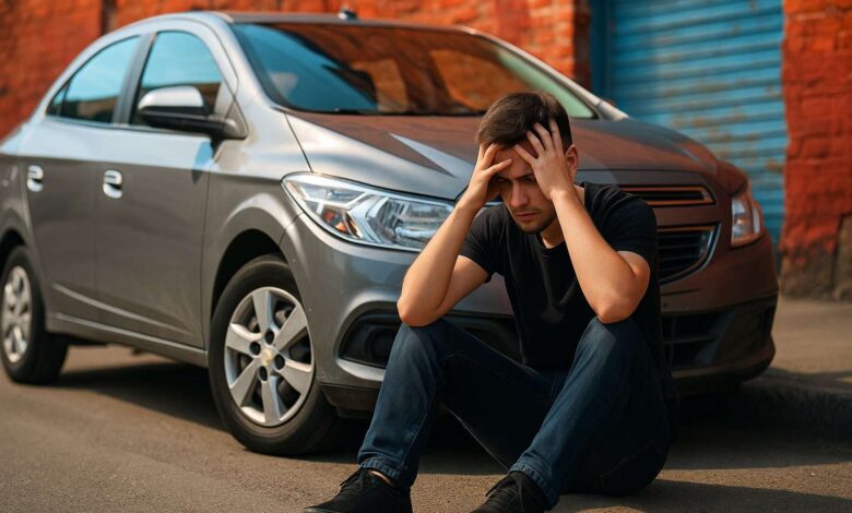 Aos 21 anos, jovem paga R$ 1.733 mensais por carro financiado e relata viver preso em dívida que já superou R$ 60 mil.