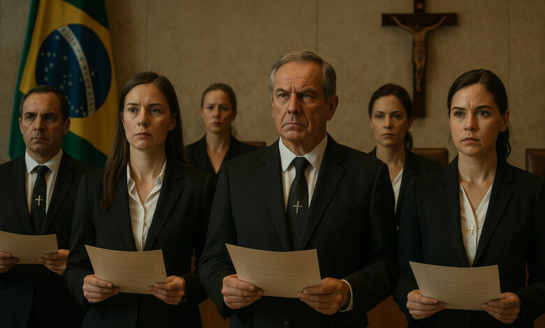 Juristas católicos exigem que o STF anule o voto de Barroso sobre descriminalização do aborto até 12 semanas.