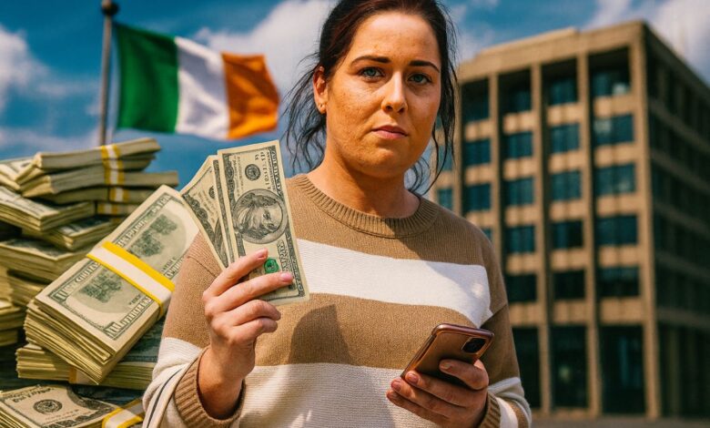 Mãe solteira de Dublin gasta metade de depósito errado e recebe sentença por roubo após disputa com o banco; entenda a história e o desfecho.