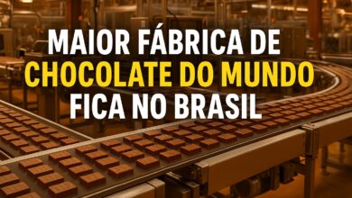 Com 160 mil m² e produção de 200 mil toneladas por ano, a maior fábrica de chocolate do mundo fica no Brasil, funciona 24h por dia e abastece mais de 20 países