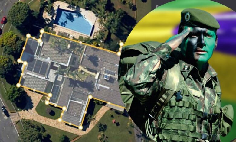 mansão para general do exerico em brasilia