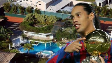 A mansão de Ronaldinho Gaúcho na Barra da Tijuca, avaliada em milhões, impressiona com piscina dupla e estrutura de luxo rara no mercado carioca.