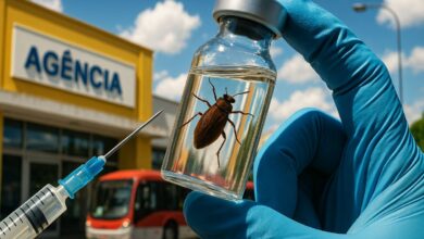 A Anvisa determinou a interdição de medicamentos após um inseto ser achado em ampola de anestésico, reforçando o rigor da vigilância sanitária.
