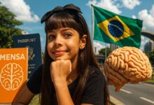 Menina superdotada brasileira é aceita na Mensa com alto QI e impressiona especialistas pela maturidade e vocabulário de adulto.