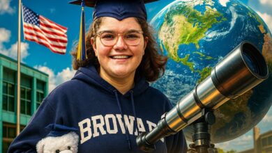 A menina superdotada Sawsan Ahmed usou o tempo da pandemia para concluir a faculdade aos 12 anos e inspirar debates sobre educação acelerada.