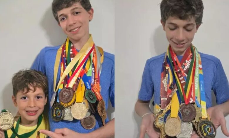 Aos 13 anos, Theo Correia soma 27 ouros em olimpíadas científicas estudando apenas 30 minutos por dia. Conheça sua rotina.