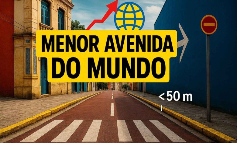 Com 50 metros e menos de 1 minuto de travessia, a menor avenida do mundo surpreende com história e curiosidades