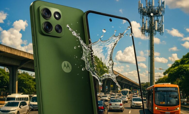 O Moto G56 oferece proteção à água, tela Full HD+, som estéreo Dolby e carregador 33 W na caixa, unindo custo-benefício e qualidade real.