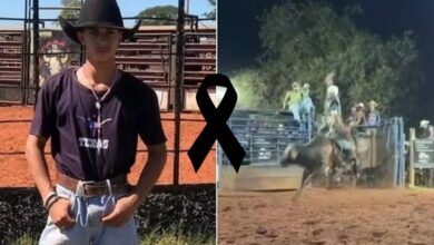 Vídeo mostra exato momento em que peão de apenas 18 an0s m0rre após ca!r de t0uro durante rodeio... Veja mais