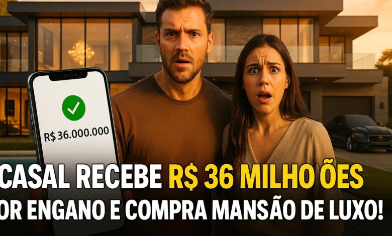 Plataforma transfere valor equivalente a R$ 36 milhões por engano via aplicativo, tenta reaver o dinheiro e descobre que o casal que recebeu comprou uma mansão de luxo com o valor; caso ocorreu em 2021