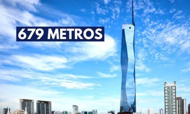 O Merdeka 118 em Kuala Lumpur é o segundo edifício mais alto do mundo, símbolo da engenharia e do orgulho nacional da Malásia.
