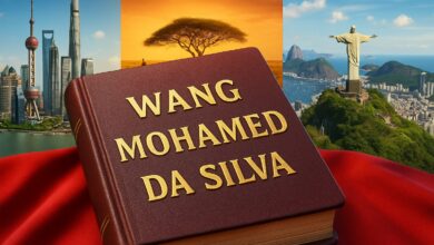 Wang reúne 106 milhões de pessoas na Ásia, Mohamed domina a África e Da Silva lidera no Brasil, mostrando como história e cultura moldam identidades.