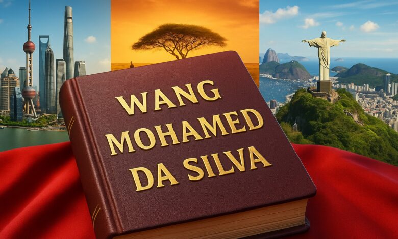 Wang reúne 106 milhões de pessoas na Ásia, Mohamed domina a África e Da Silva lidera no Brasil, mostrando como história e cultura moldam identidades.