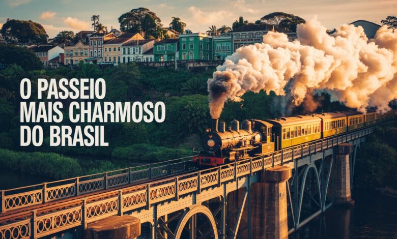 Embarque no trem turístico de Guararema até a Vila Luís Carlos e descubra paisagens, história e charme europeu no interior de São Paulo.