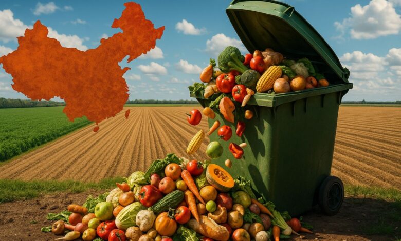 O desperdício alimentar da comida produzida consome área agrícola, gera emissões, amplia a fome e desafia metas globais de sustentabilidade.