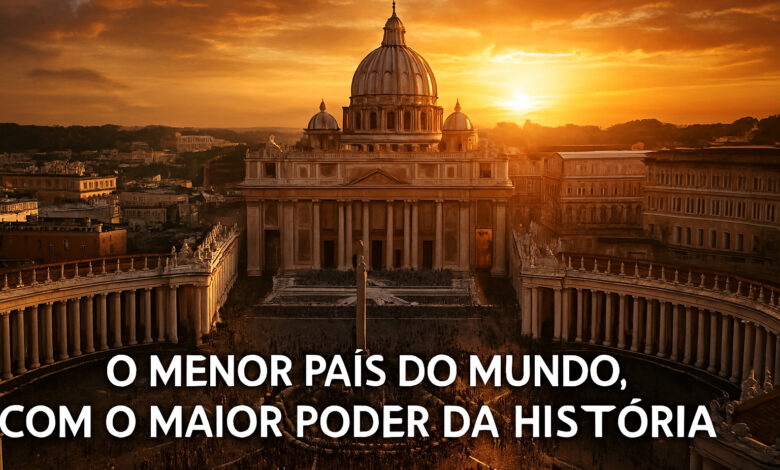 Com 0,44 km², 10 mil funcionários e 6 milhões de visitantes por ano, o Vaticano é o menor país do mundo e uma das maiores concentrações de arte e poder da história