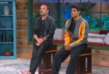 Fabiano e Will se enfretam na Roça. Foto: Reprodução/Record