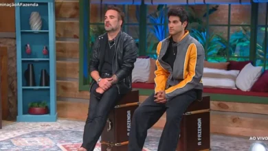 Fabiano e Will se enfretam na Roça. Foto: Reprodução/Record