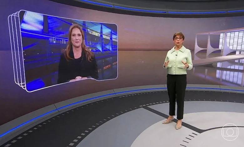 Jornal da Globo. Foto: Reprodução/Globo