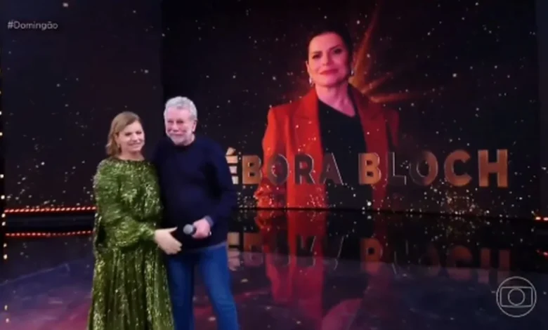Debora Bloch no Domingão com Huck. Foto: Reprodução/Globo