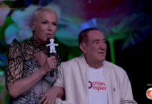 Xuxa e Renato Aragão no Criança Esperança. Foto: TV Globo