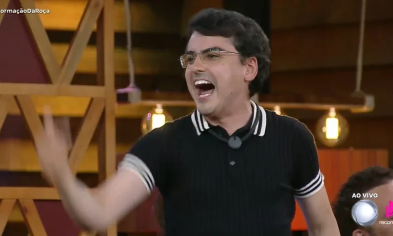 Dudu Camargo em A Fazenda 17. Foto: Reprodução/Record