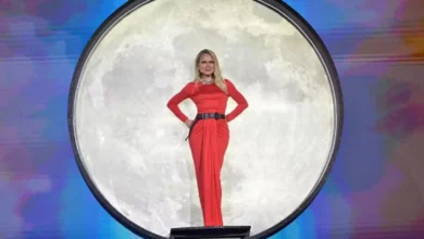 Eliana no Upfront Globo 2026.  Foto: Globo/Renato Pizzutto